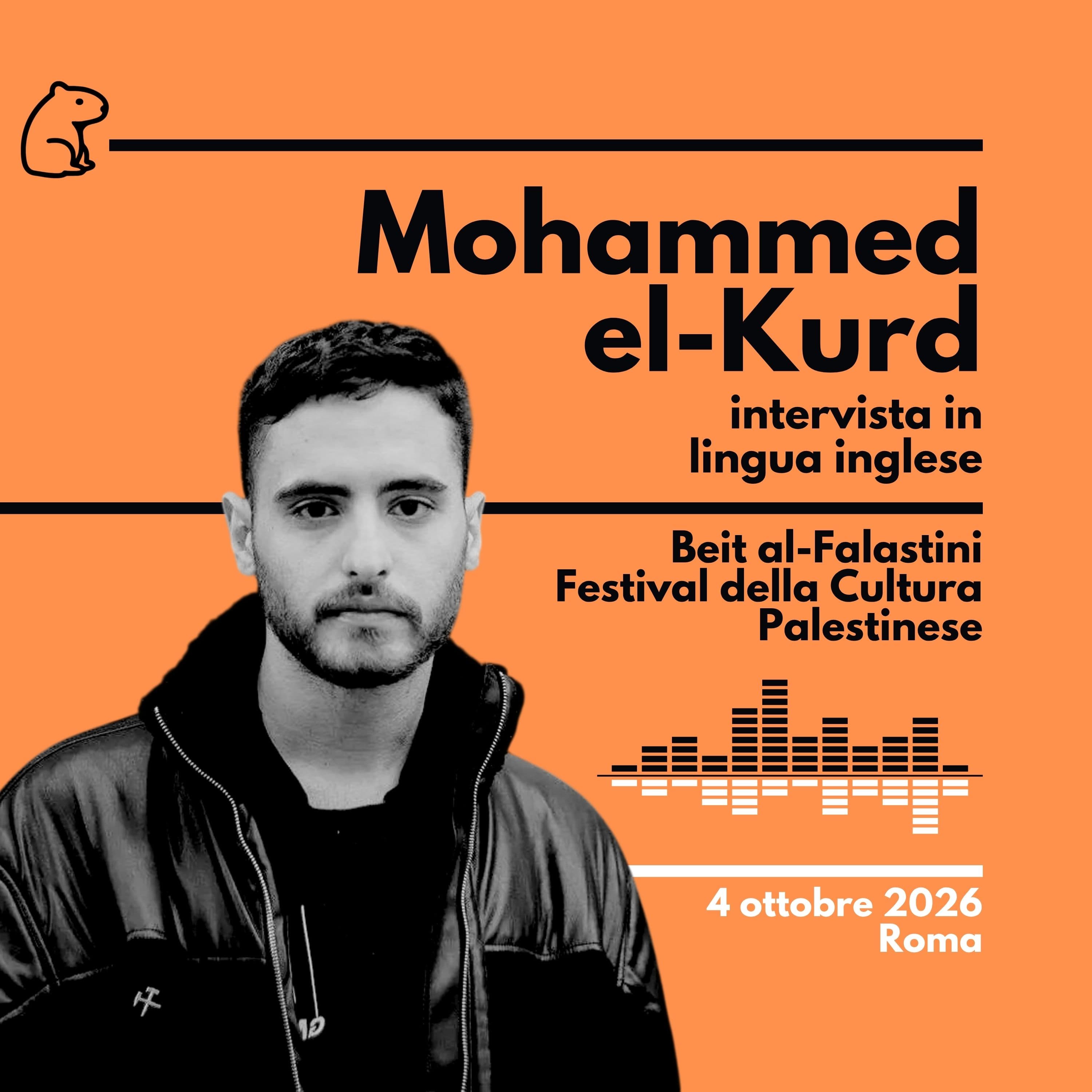 Intervista in lingua inglese a Mohammed el-Kurd